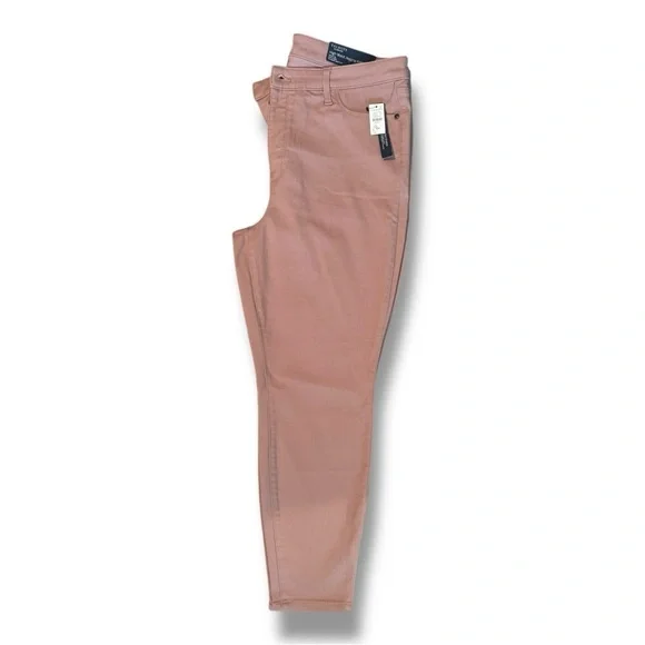 Talbots Flawless high waist slimming tan Jeans 16P NWT - Picture 2 of 7